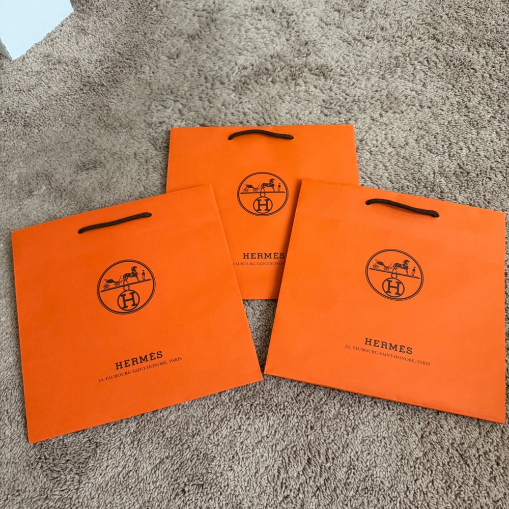 Hermes Gift Bag - Bundle of 3